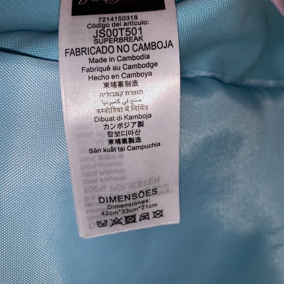 JanSport SuperBreak ONE Backpack - Ice Cream Geo Design JS00T501 - Picture 15 of 16